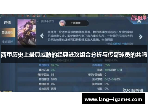 西甲历史上最具威胁的经典进攻组合分析与传奇球员的共鸣